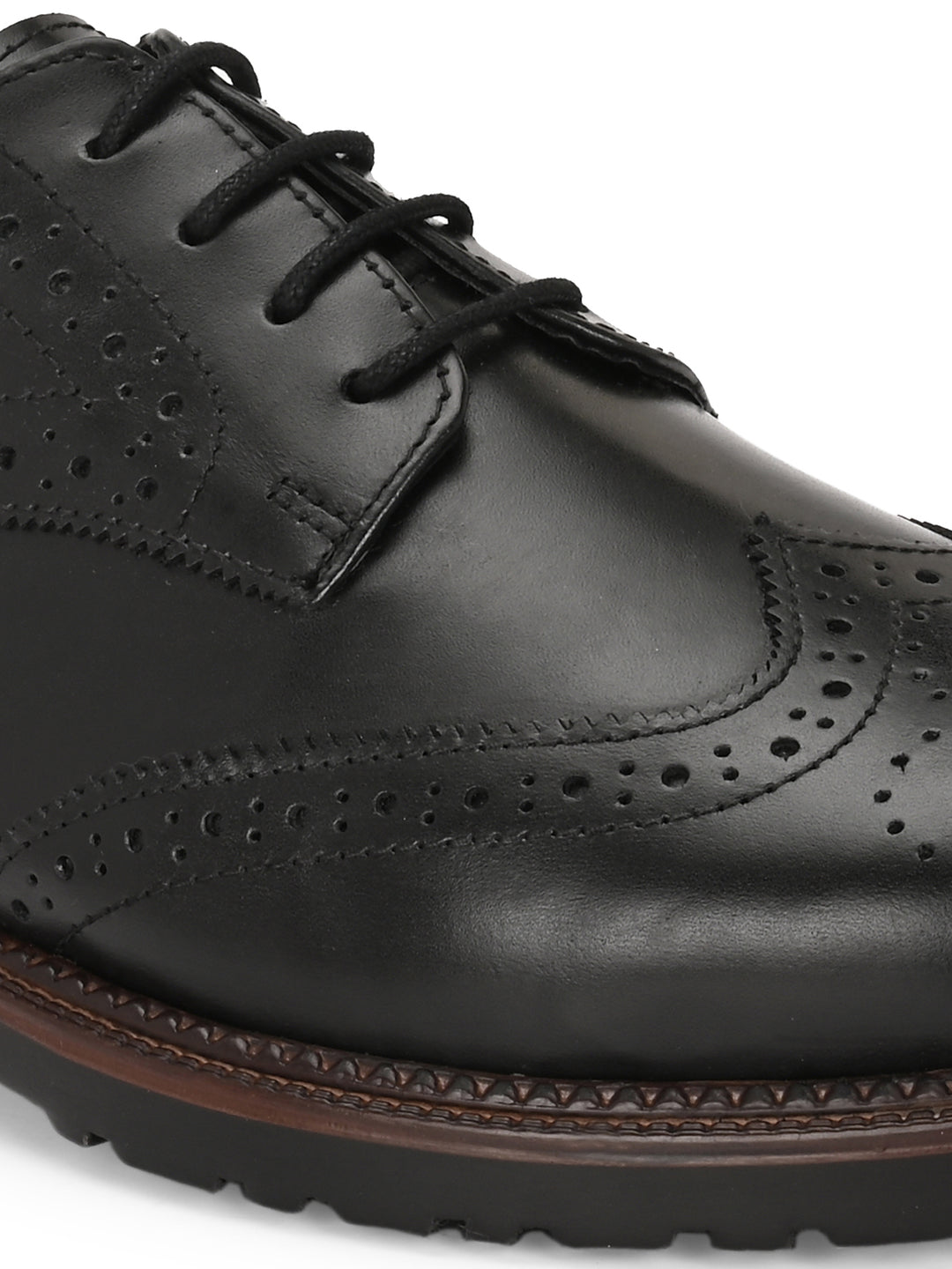 CARLO ROMANO BY WASAN SHOE GENUINE LAETHER LACE UP BROGUE FORMAL SHOE FOR MEN