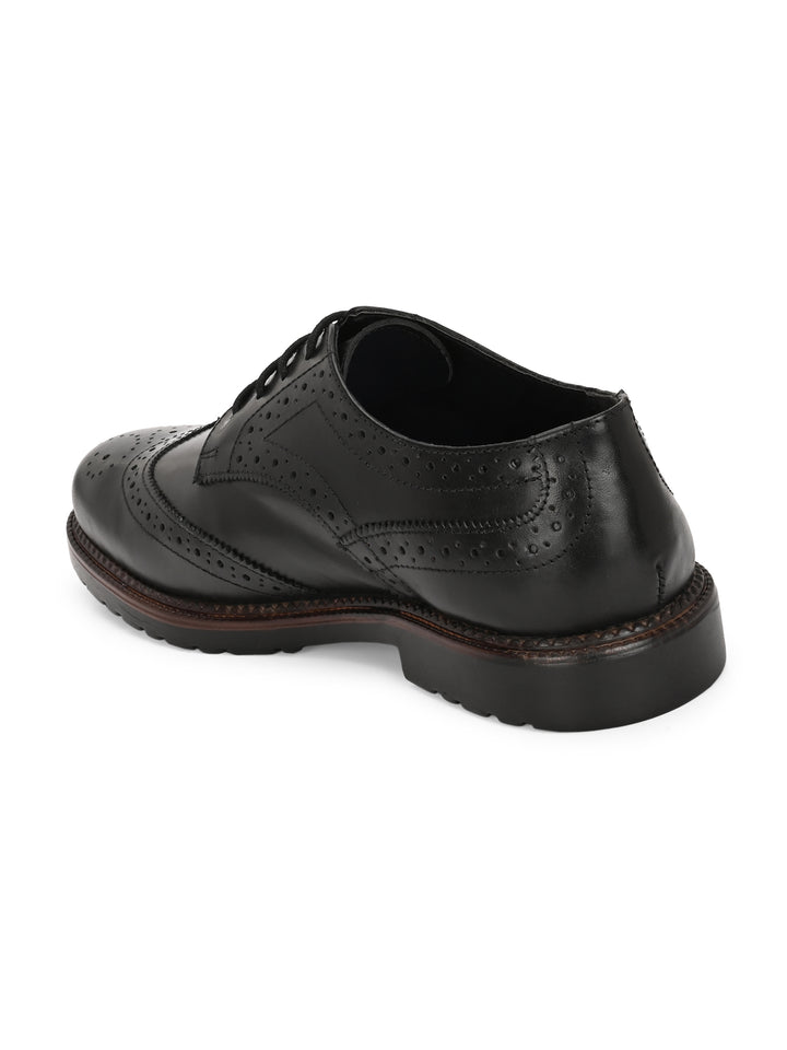 CARLO ROMANO BY WASAN SHOE GENUINE LAETHER LACE UP BROGUE FORMAL SHOE FOR MEN