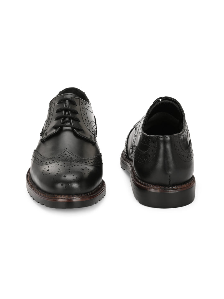 CARLO ROMANO BY WASAN SHOE GENUINE LAETHER LACE UP BROGUE FORMAL SHOE FOR MEN