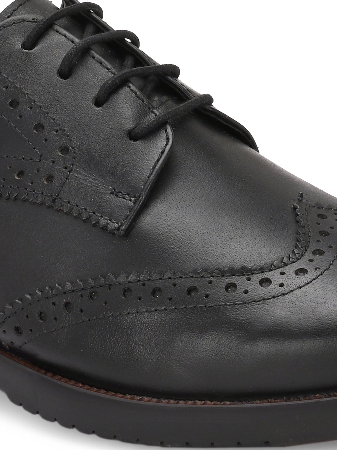 CARLO ROMANO GENUINE LAETHER LACE UP BROGUE FORMAL SHOE FOR MEN