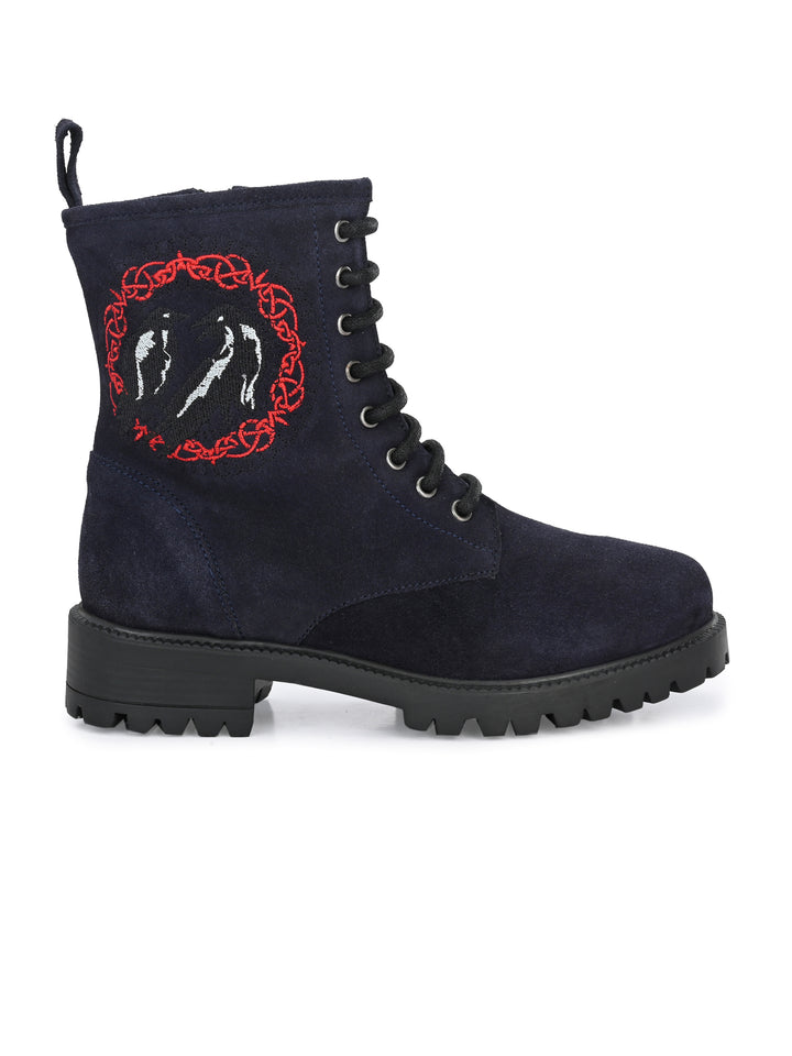 Dona Nova By Carlo Romano Women's Genuine Suede Leather Ankle Boot