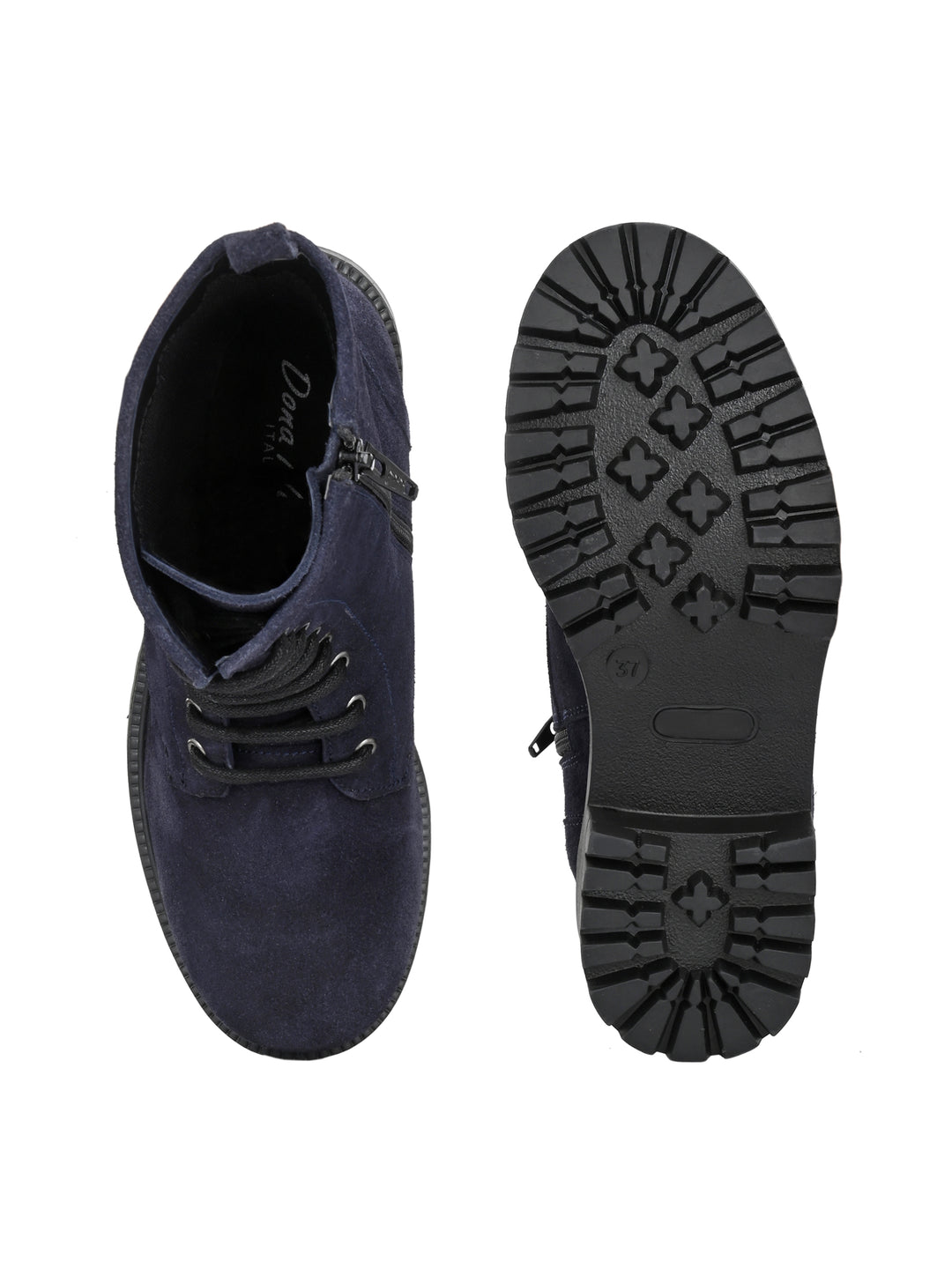 Dona Nova By Carlo Romano Women's Genuine Suede Leather Ankle Boot