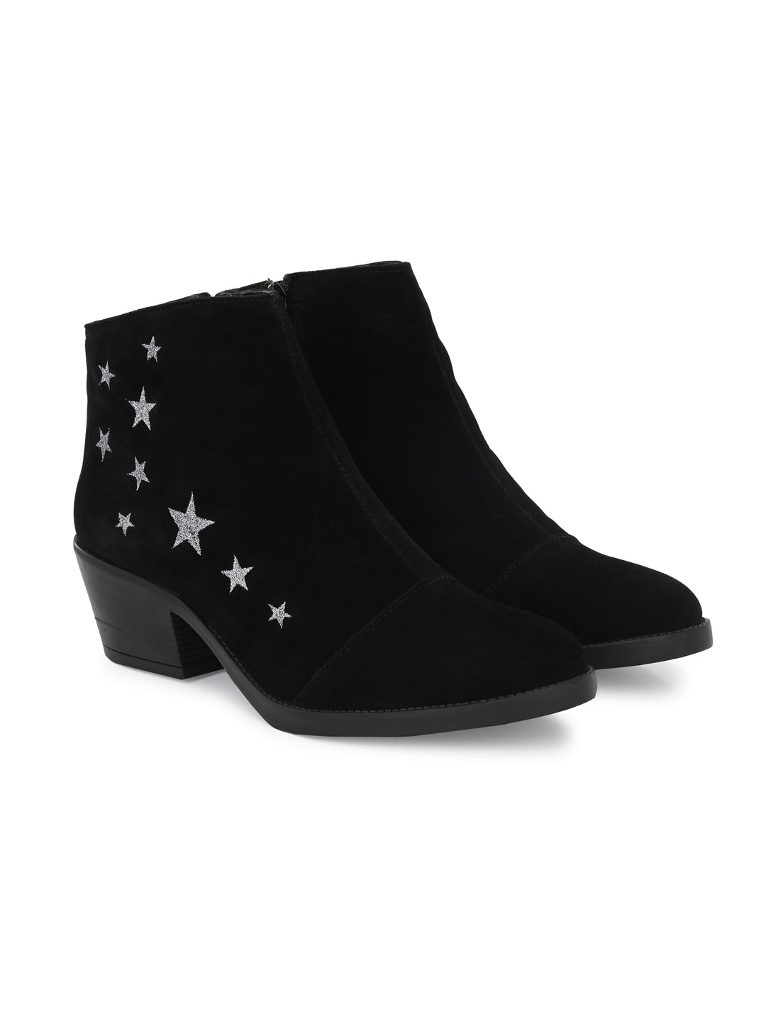 WOMEN'S STAR PRINTED ANKLE BOOT