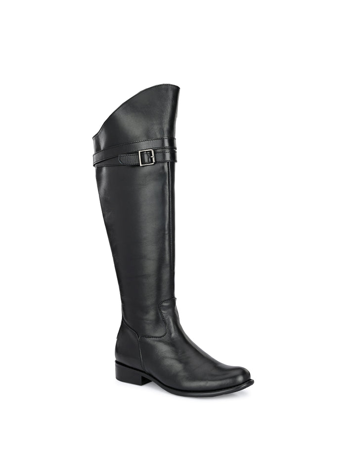 WOMEN'S GENUINE LEATHER KNEE LENGHT BOOT