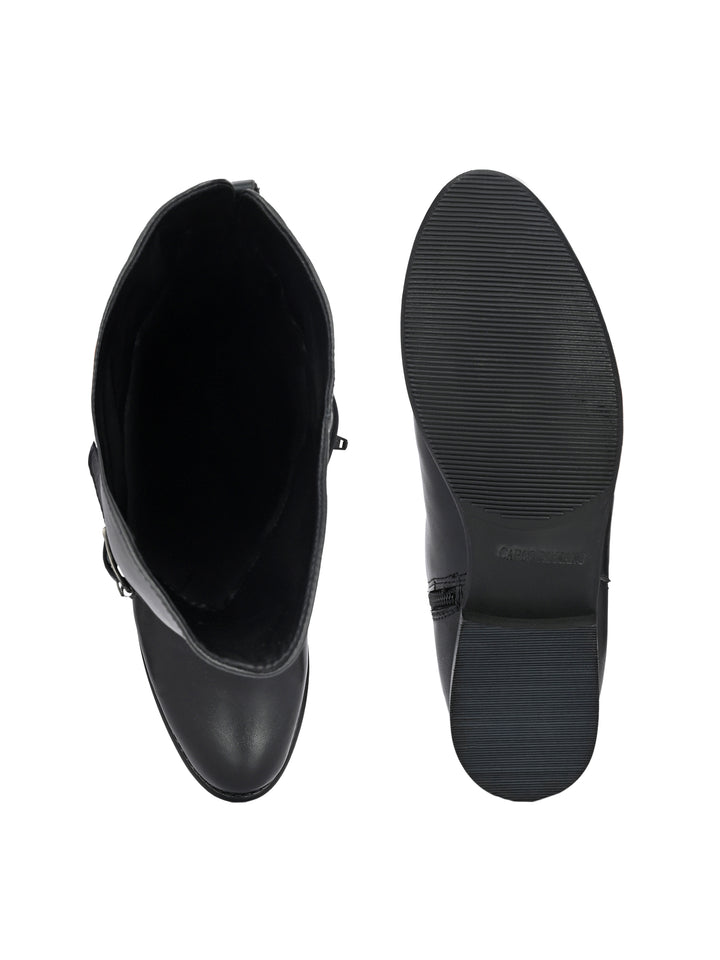 WOMEN'S GENUINE LEATHER KNEE LENGHT BOOT