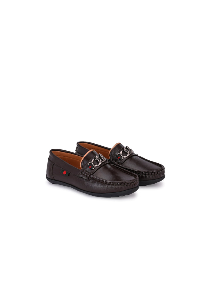 CARLO ROMANO BY WASAN SHOES VEGAN LEATHER MOCCASSIN KIDS