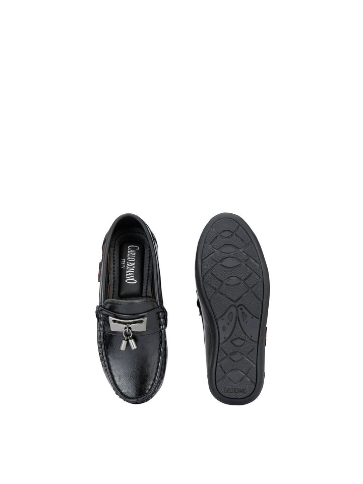 CARLO ROMANO BY WASAN SHOES VEGAN LEATHER MOCCASSIN KIDS