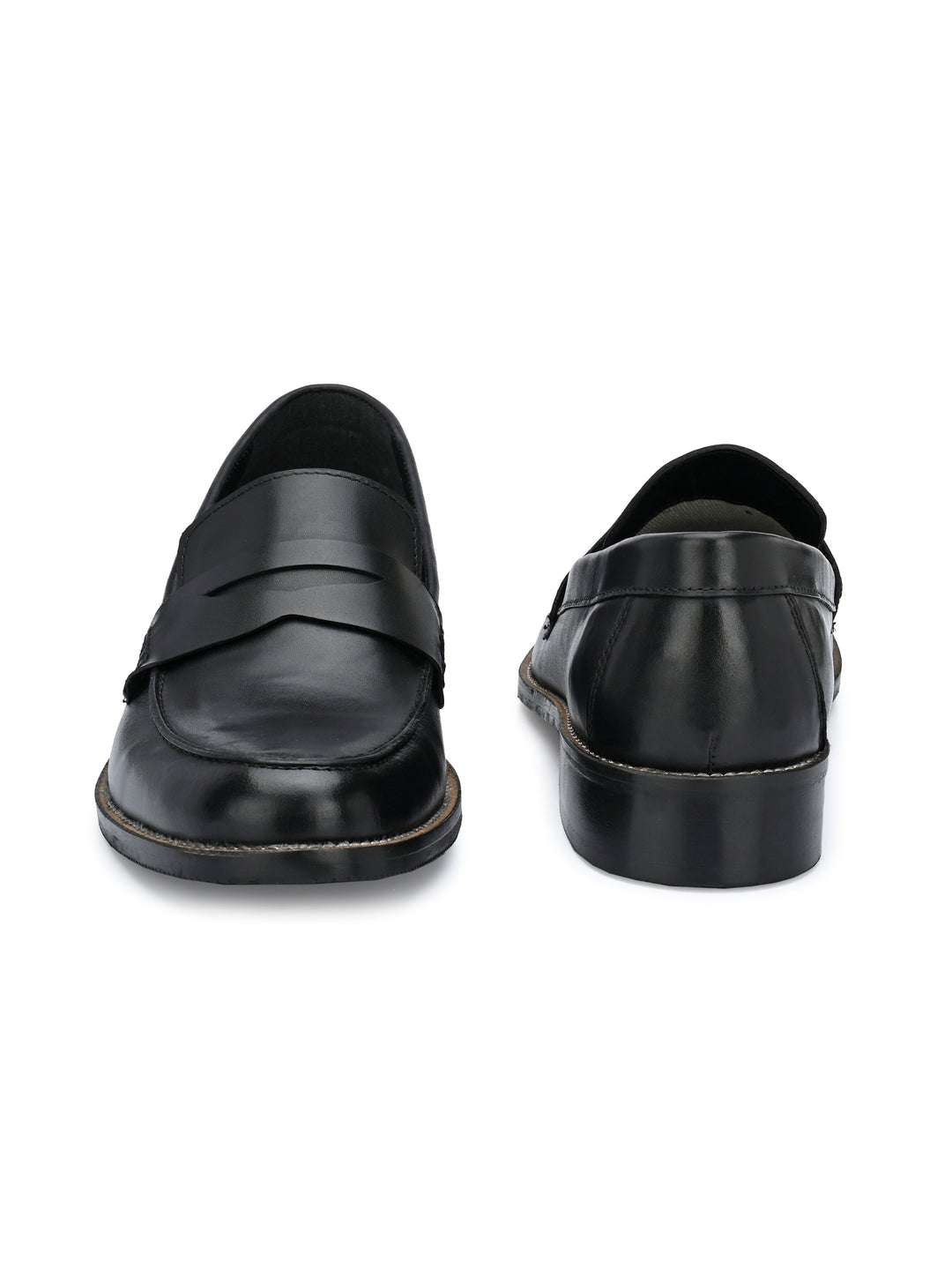 CARLO ROMANO BY WASAN SHOE MEN'S GENUINE BURNISH LEATHER MOCCASIN