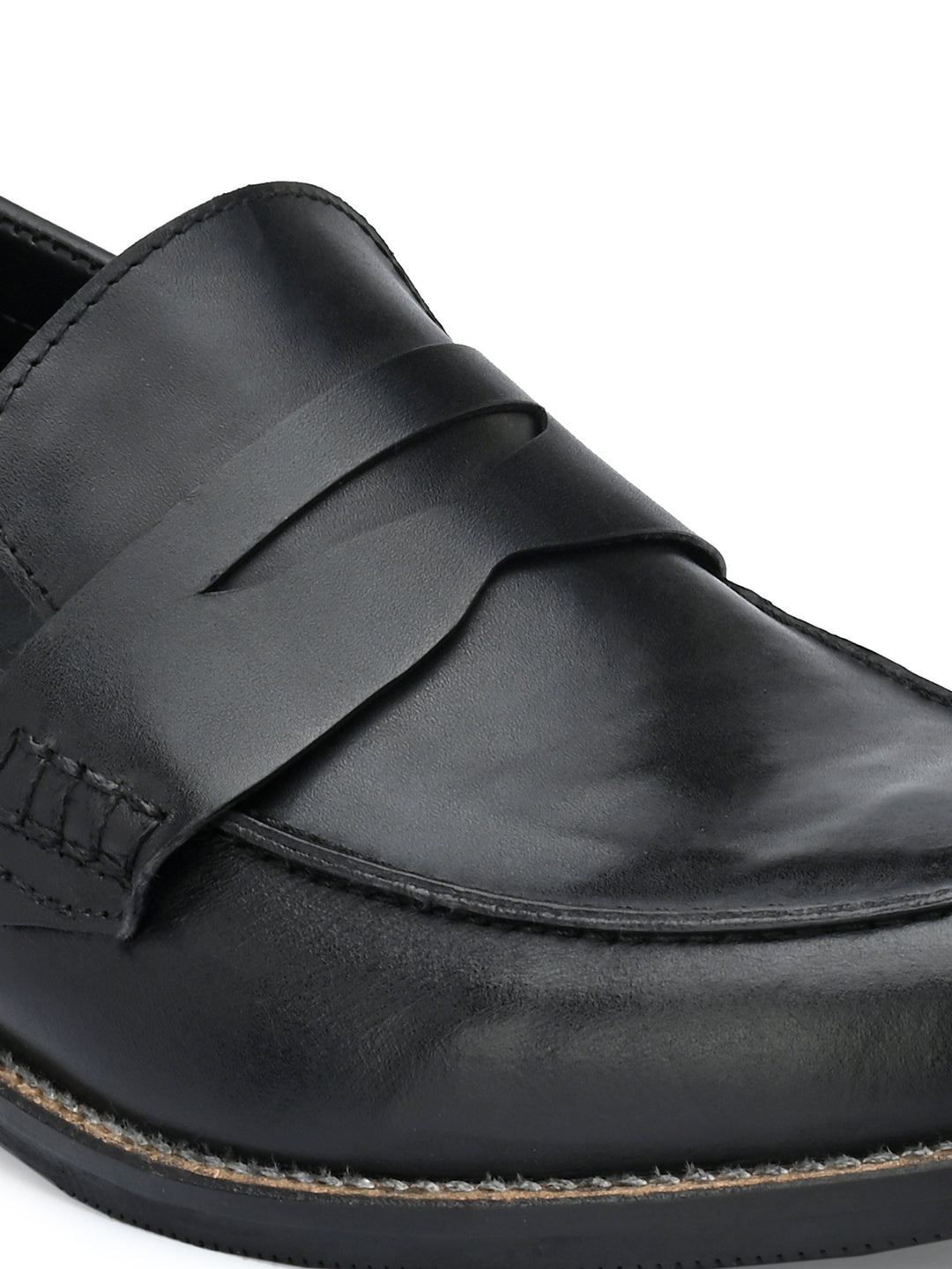 CARLO ROMANO BY WASAN SHOE MEN'S GENUINE BURNISH LEATHER MOCCASIN