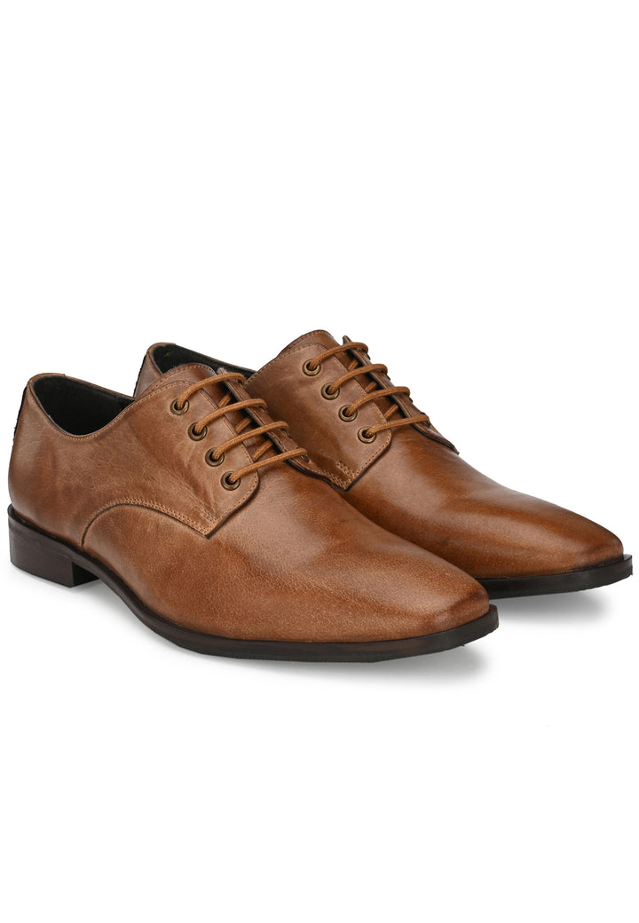 Men's Burnish Leather Lace up Formal Shoe