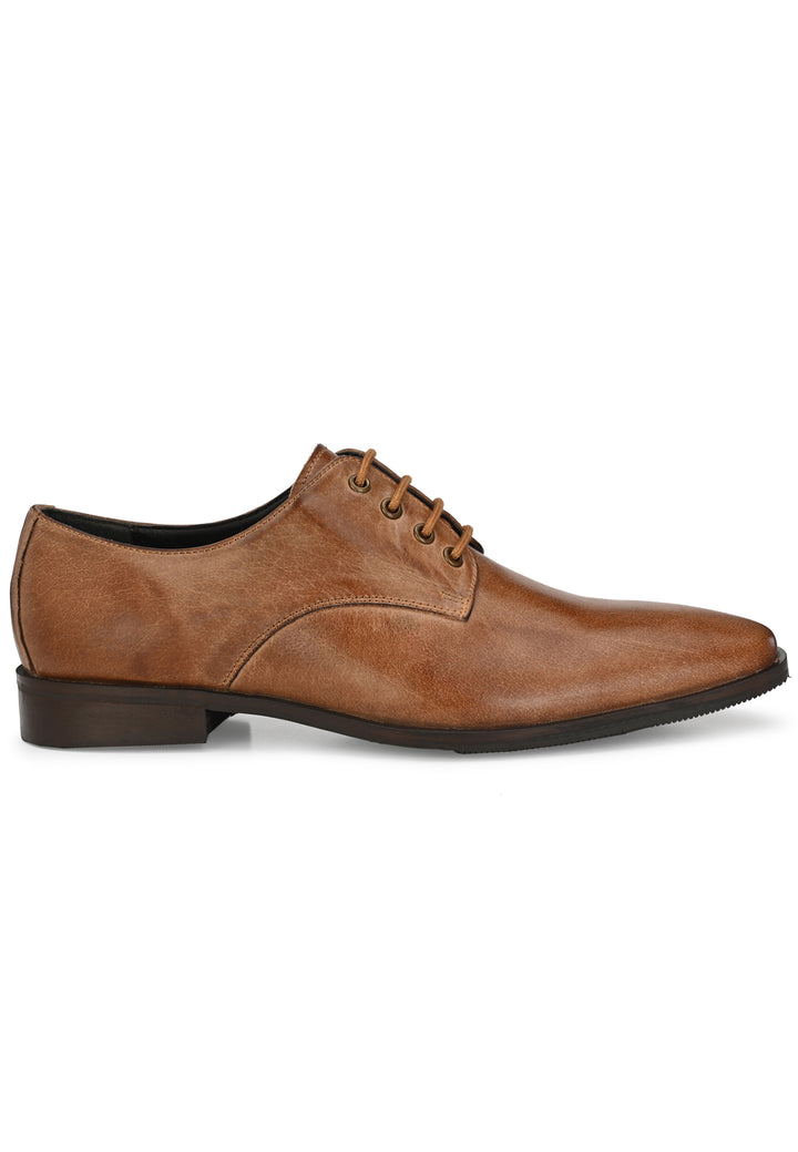 Men's Burnish Leather Lace up Formal Shoe