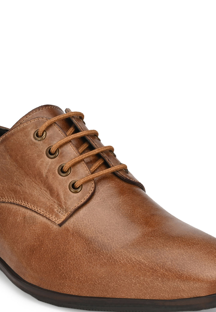 Men's Burnish Leather Lace up Formal Shoe