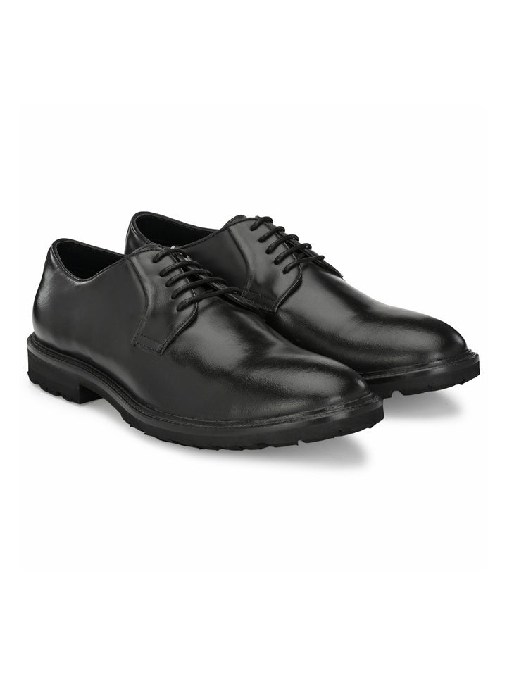 Men's Burnish Leather Lace up Formal Shoe