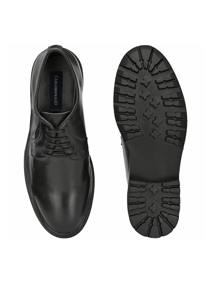 Men's Burnish Leather Lace up Formal Shoe