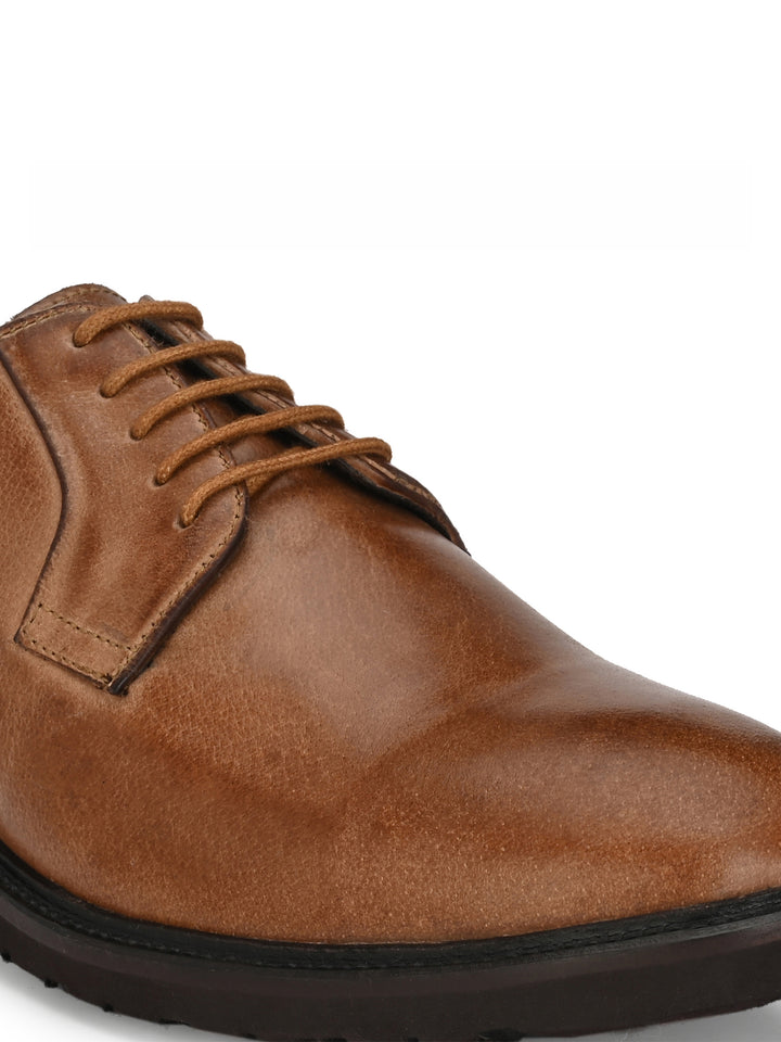 Men's Burnish Leather Lace up Formal Shoe