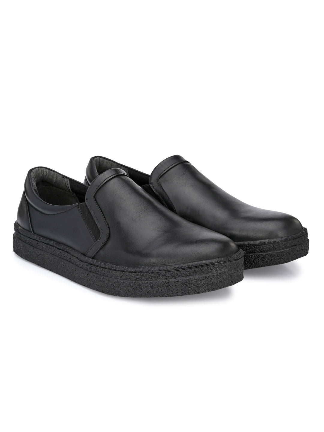 Men's Genuine Leather Slip On Casual Shoe