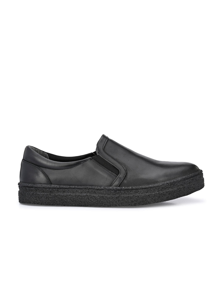 Men's Genuine Leather Slip On Casual Shoe