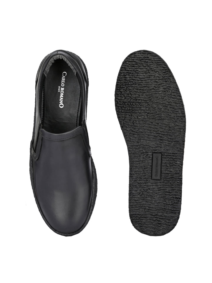 Men's Genuine Leather Slip On Casual Shoe