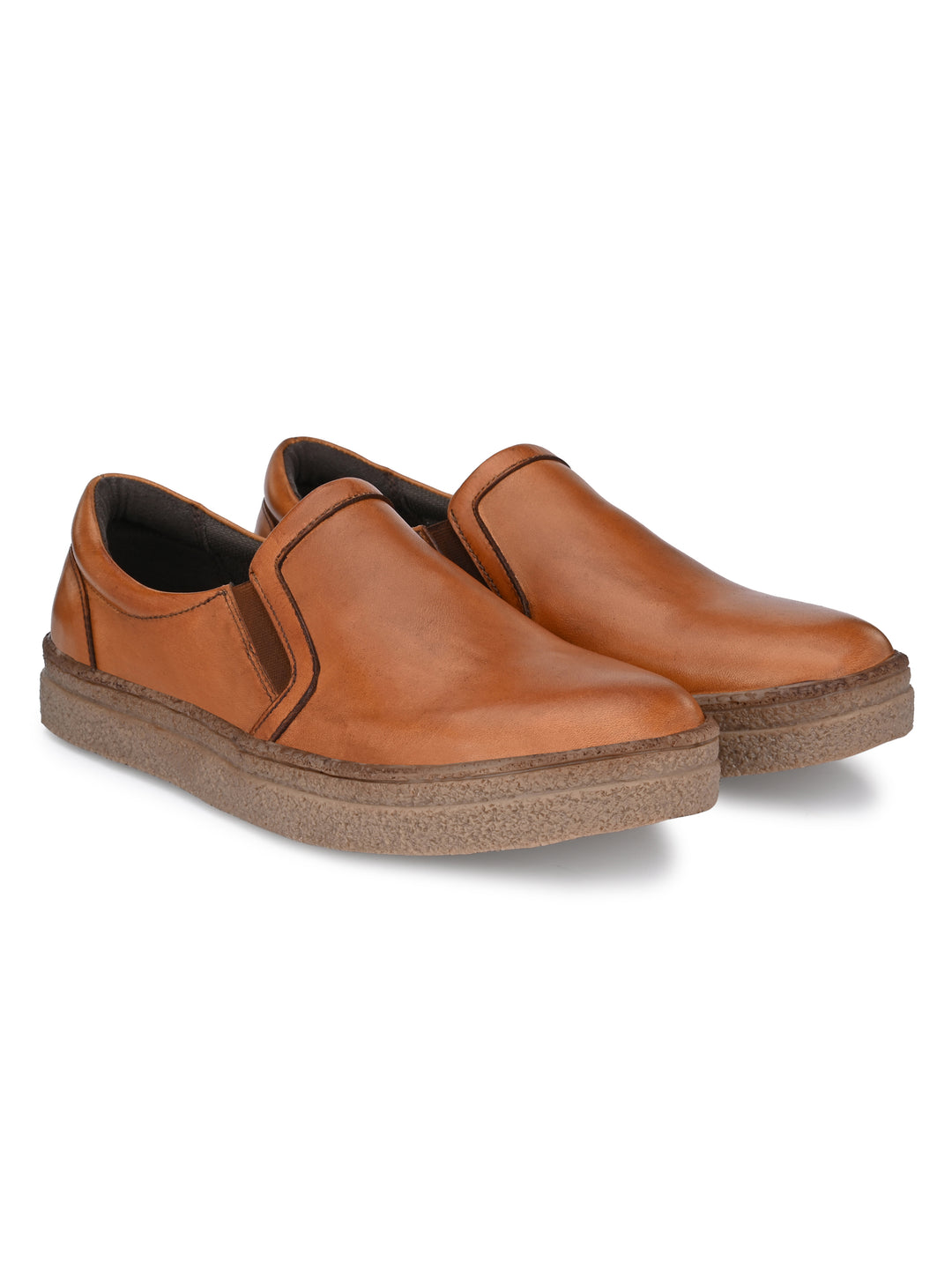 Men's Genuine Leather Slip On Casual Shoe
