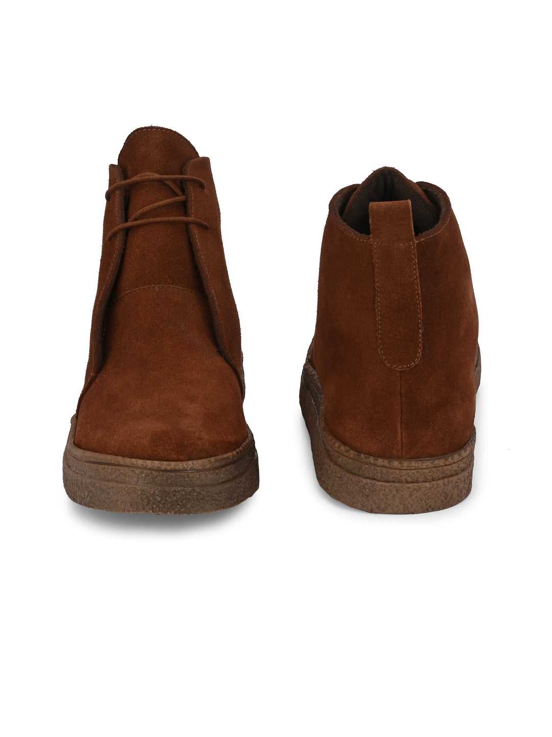 CARLO ROMANO by Wasan Shoes Men's Genuine Suede Leather Lace up Ankle Shoe