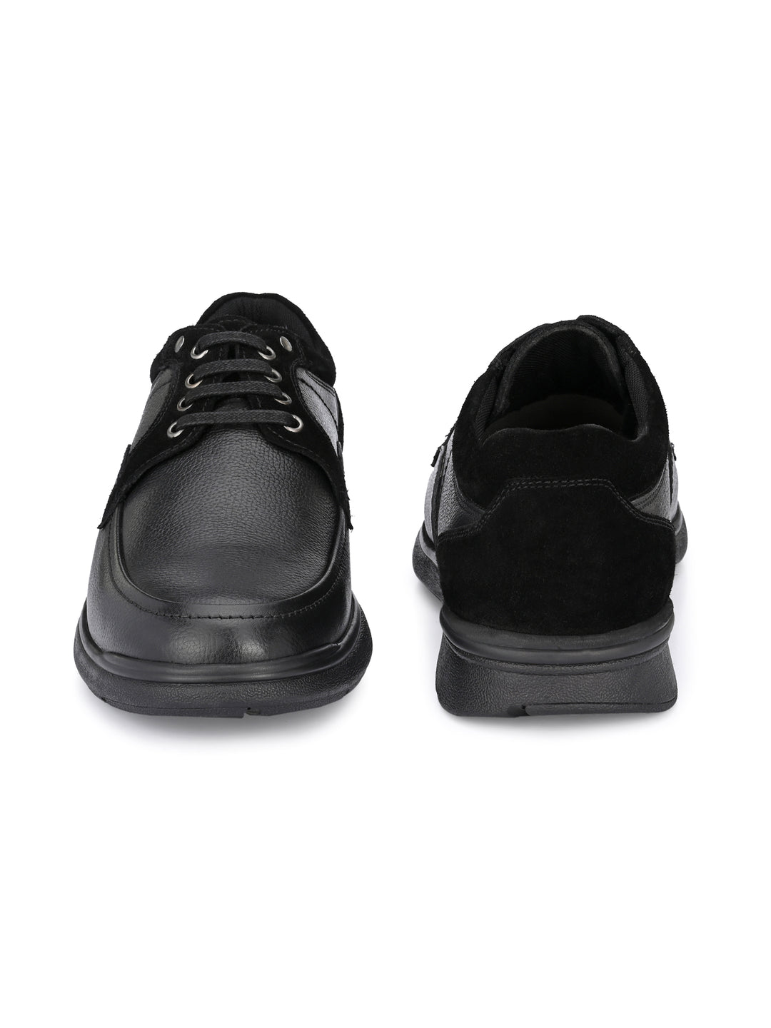 Men's Genuine Leather Lace up Casual Sneaker Shoe