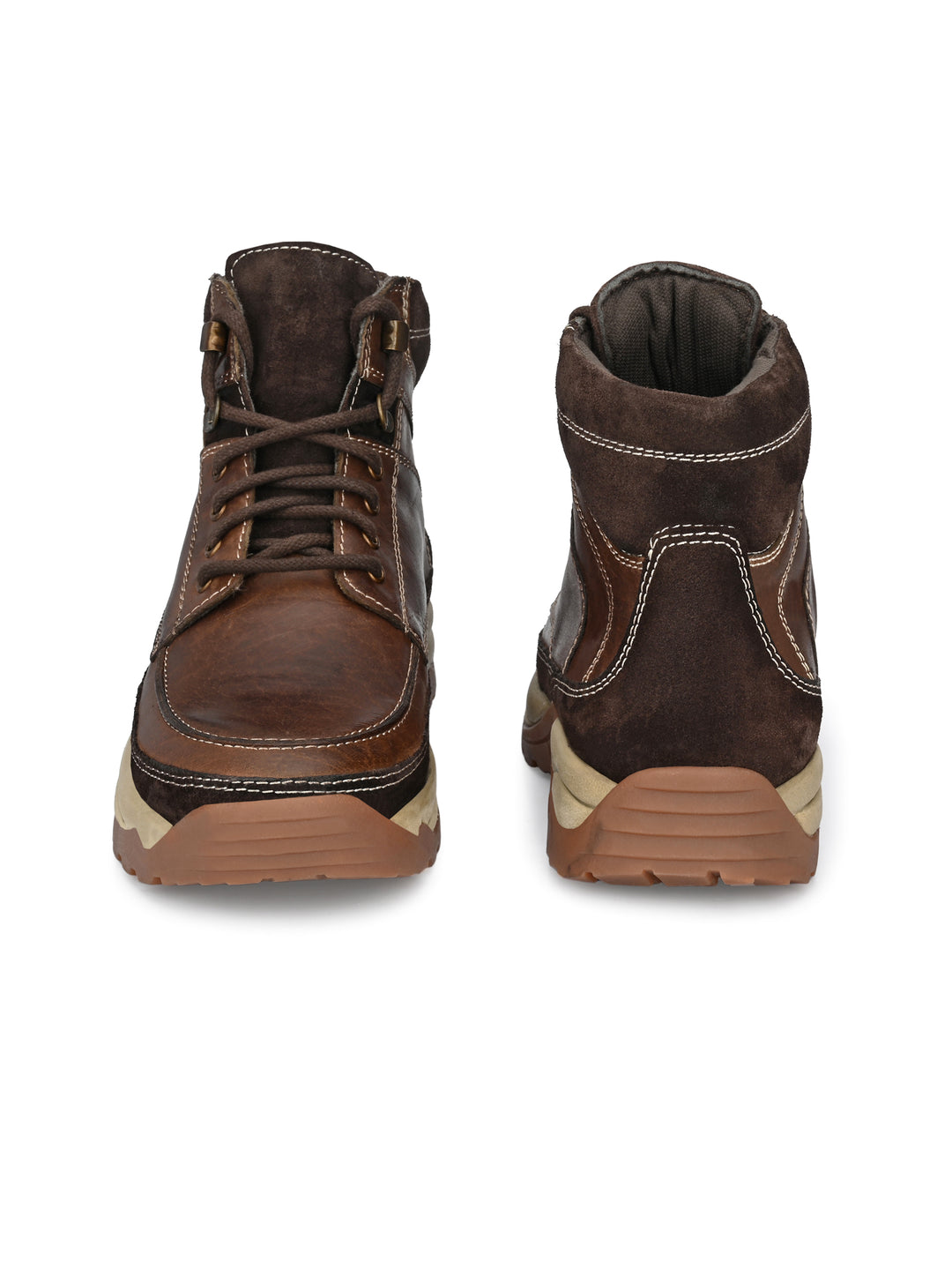 Men's Genuine Leather Lace Up Ankle Boot