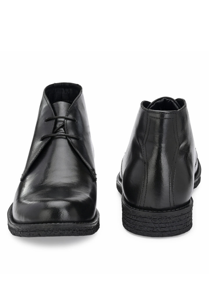 Men's Burnish Leather Lace up Ankel Boot