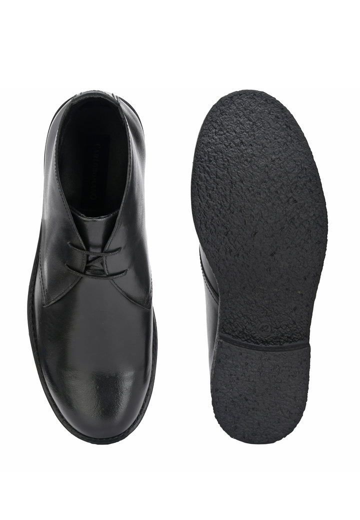 Men's Burnish Leather Lace up Ankel Boot