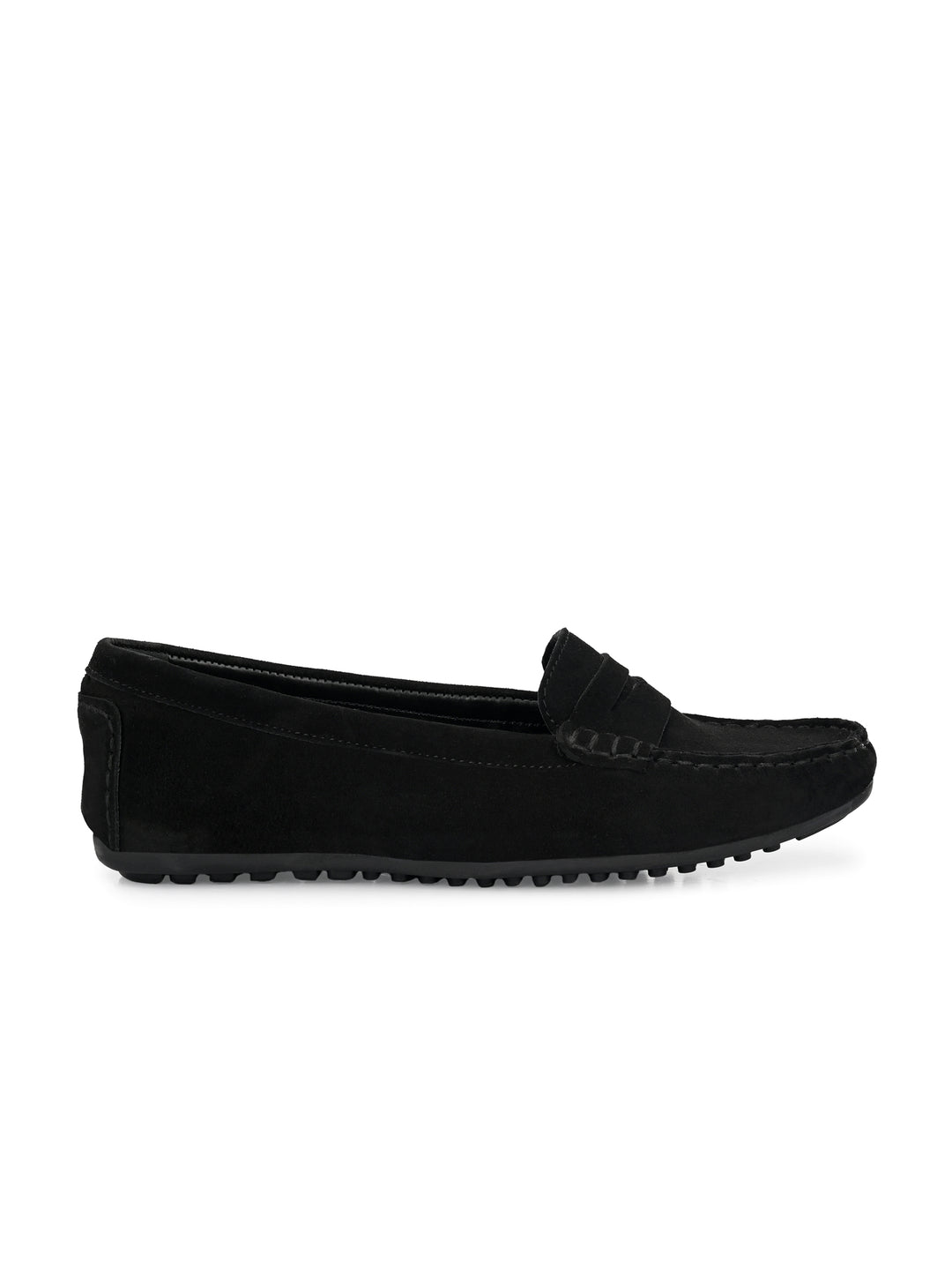 Women's Genuine Leather Slip on Casual Loafer