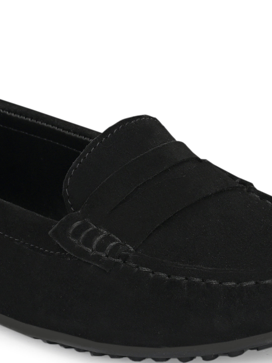 Women's Genuine Leather Slip on Casual Loafer