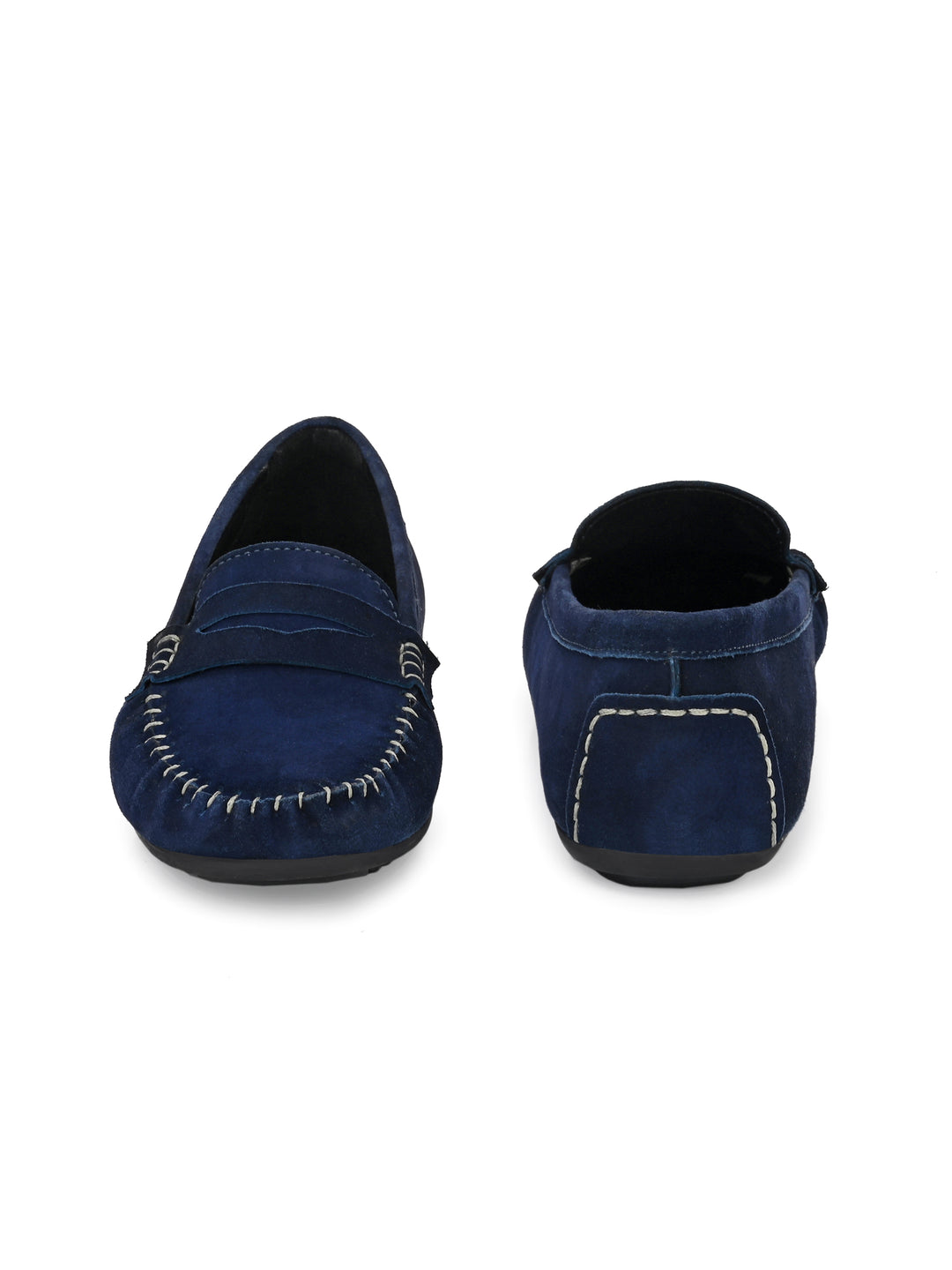 Women's Suede Leather Slip on Casual Loafer