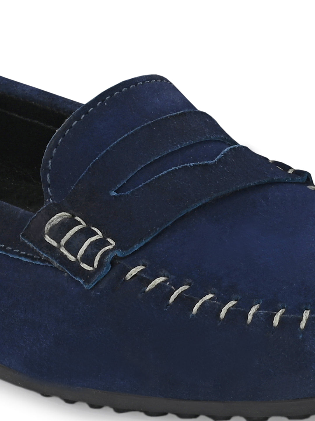 Women's Suede Leather Slip on Casual Loafer