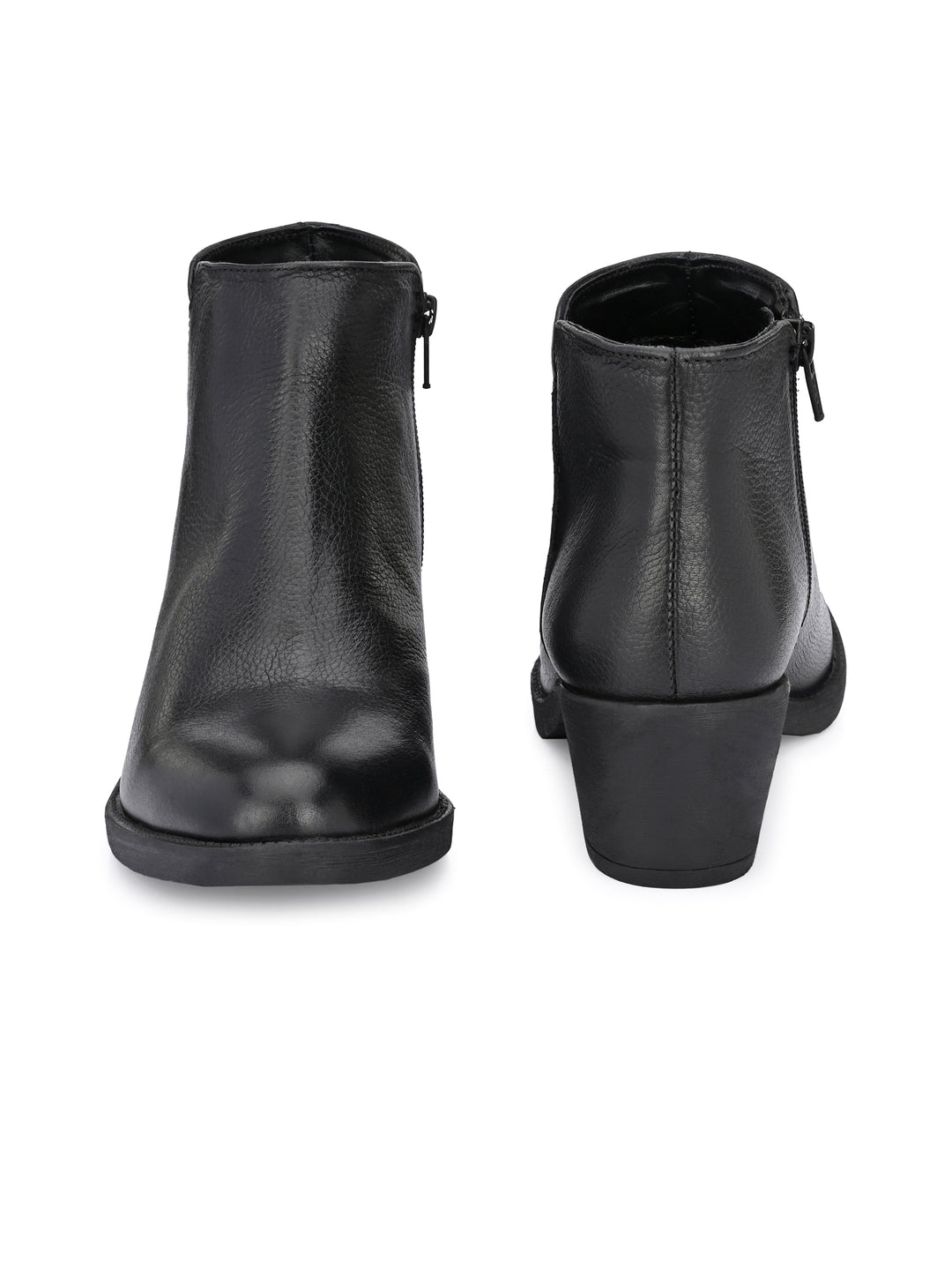 GENUINE LEATHER ANKLE BOOT
