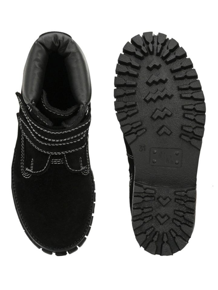 Boys/Girls Suede Leather Boot