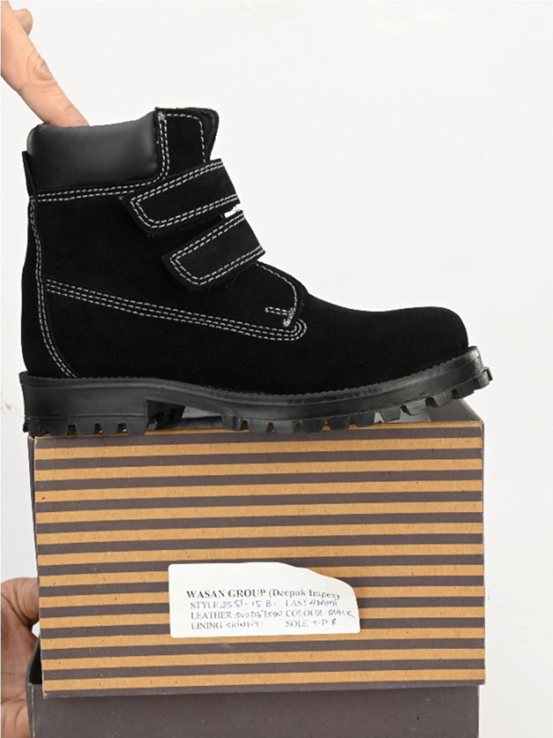 Boys/Girls Suede Leather Boot