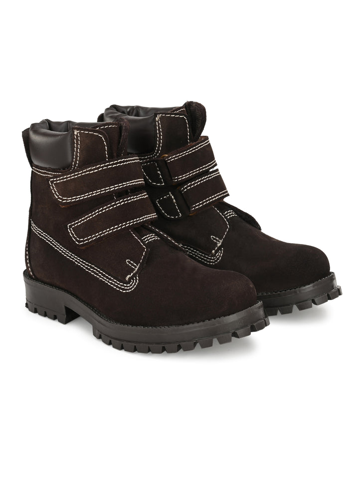 Boys/Girls Suede Leather Boot