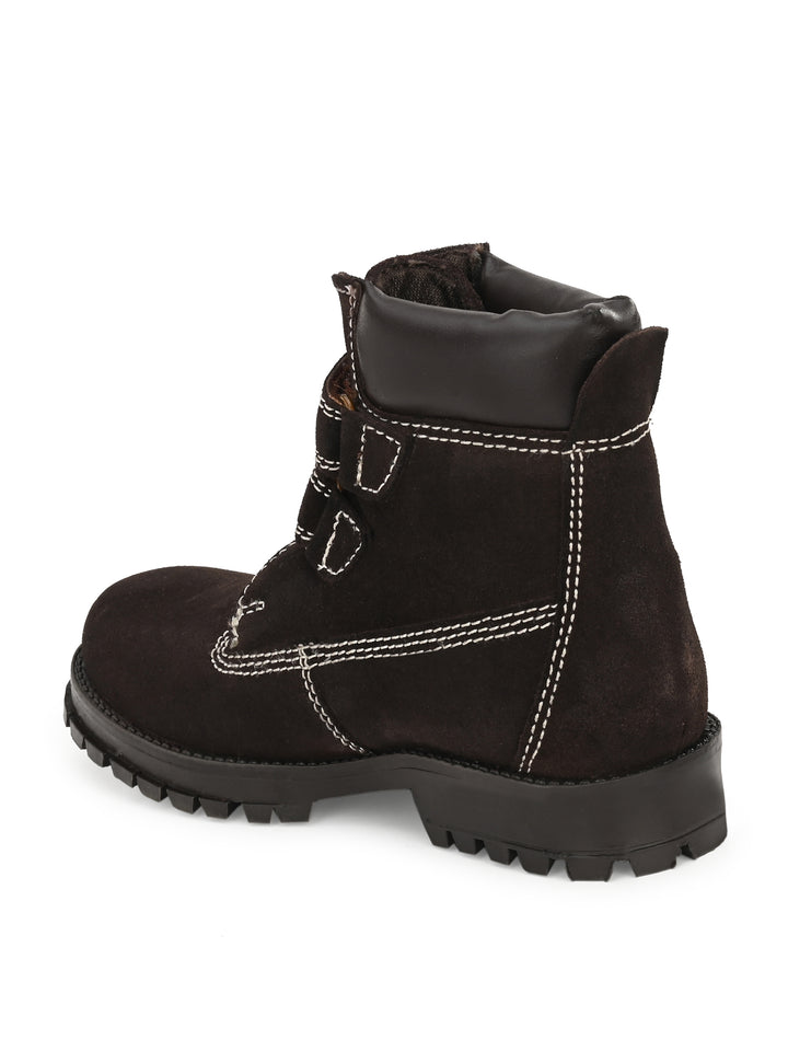 Boys/Girls Suede Leather Boot