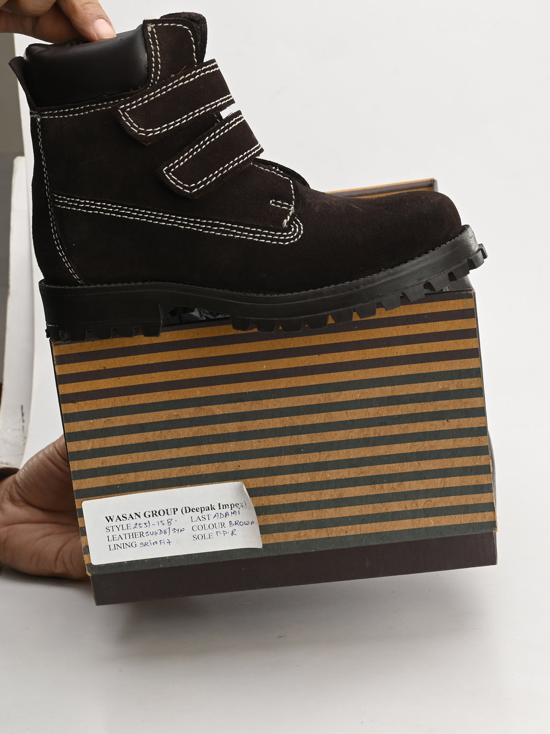 Boys/Girls Suede Leather Boot