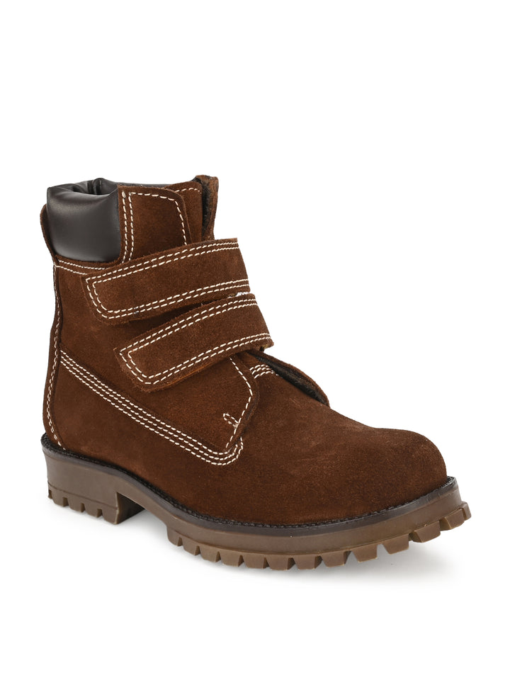 Boys/Girls Suede Leather Boot