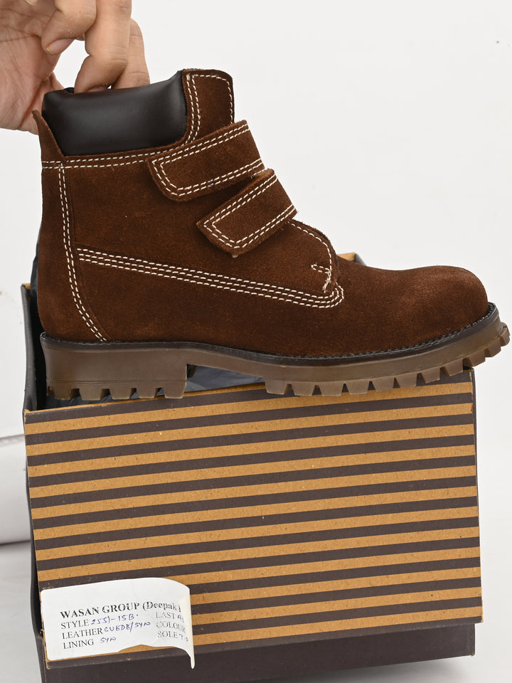 Boys/Girls Suede Leather Boot