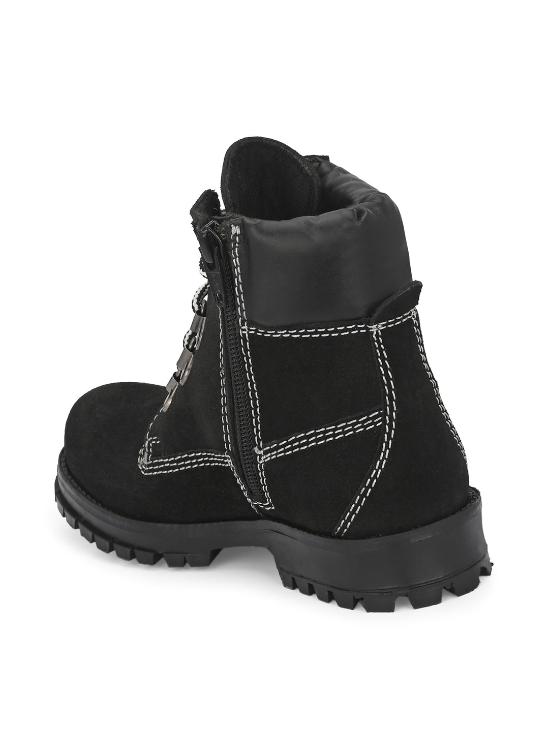 CARLO ROMANO by Wasan Shoes Boys/Girls Genuine Suede Leather Boot