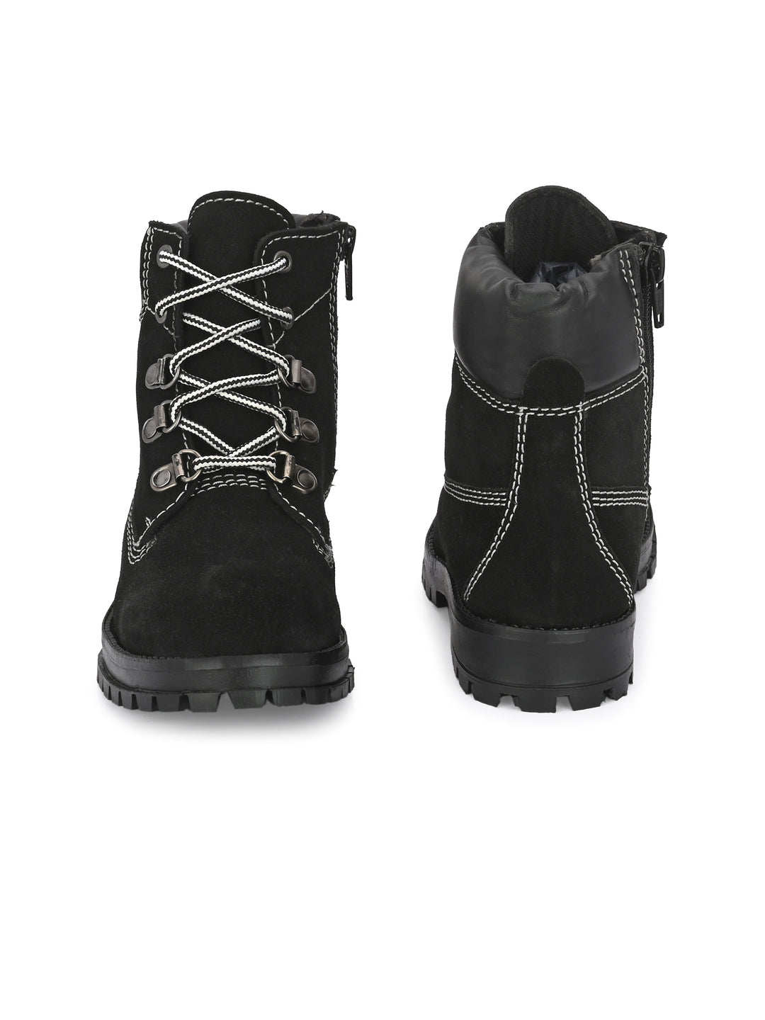 CARLO ROMANO by Wasan Shoes Boys/Girls Genuine Suede Leather Boot