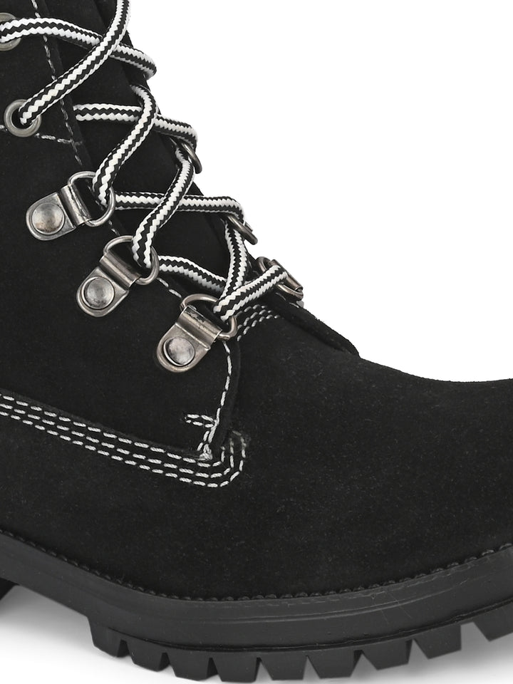 CARLO ROMANO by Wasan Shoes Boys/Girls Genuine Suede Leather Boot