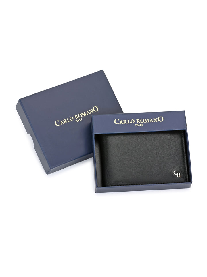 CARLO ROMANO BY WASAN SHOES GENUINE LEATHER / RFID SECURE WALLET