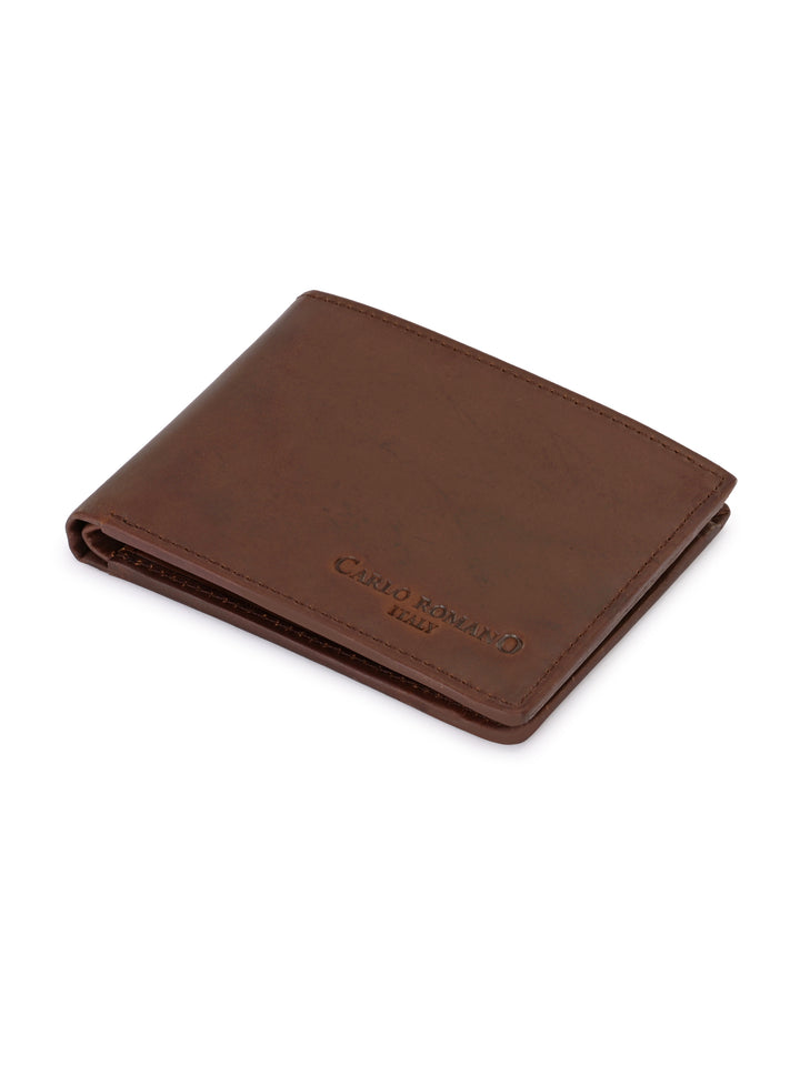CARLO ROMANO BY WASAN SHOES GENUINE LEATHER / RFID SECURE WALLET