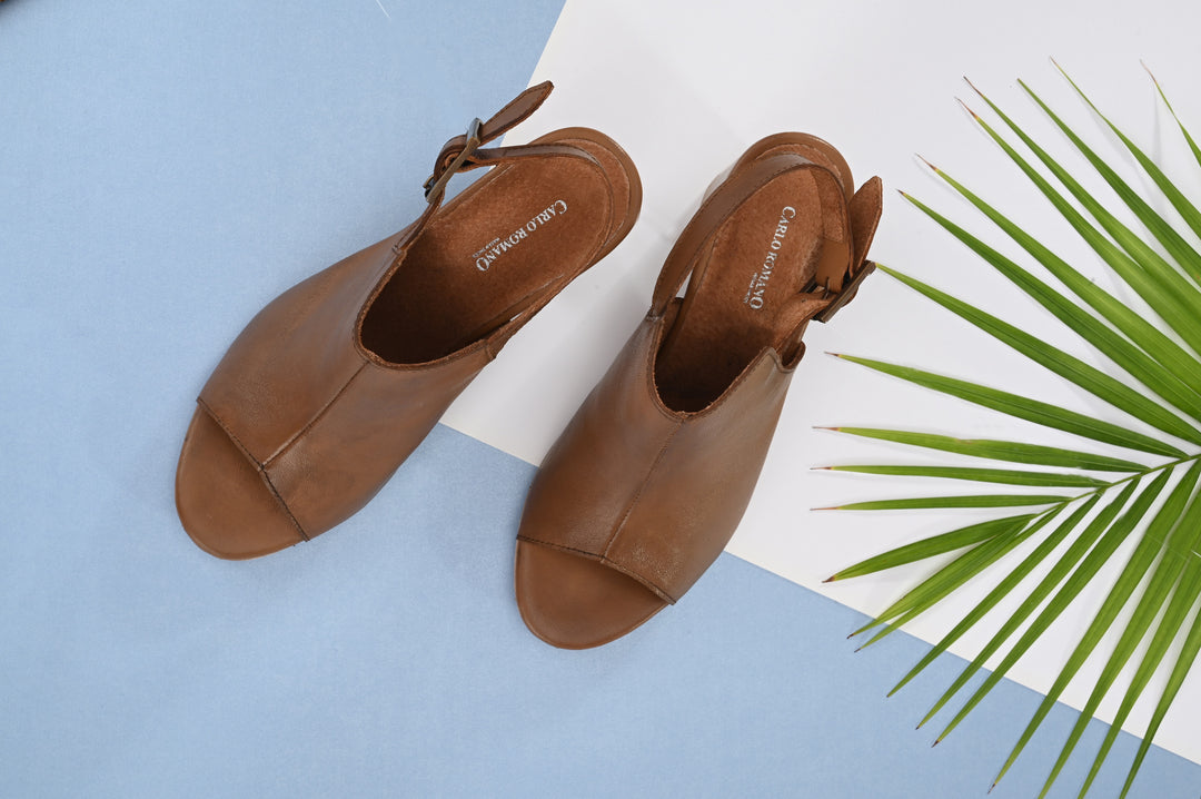 Women's Sheep Leather Sandal