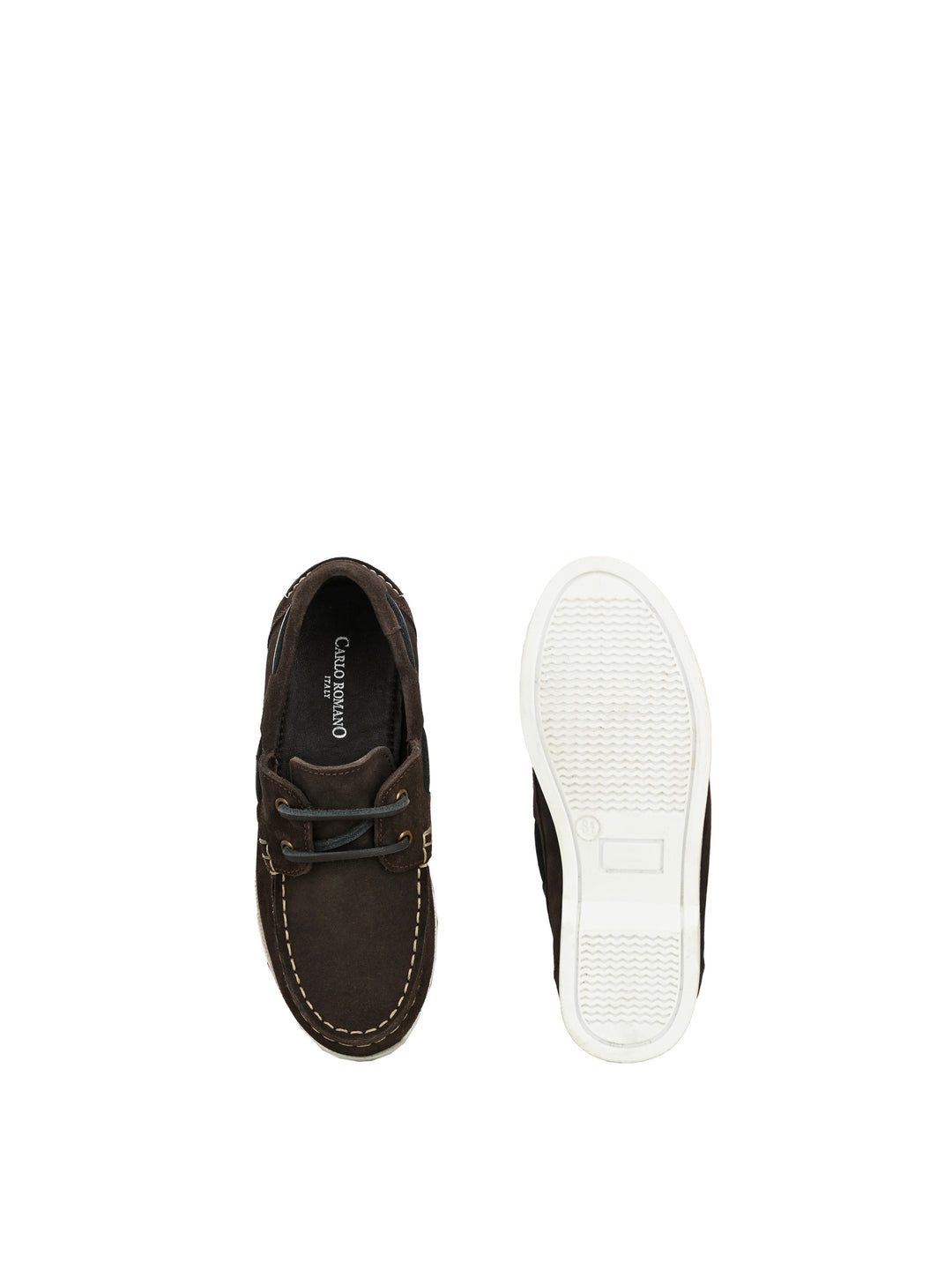 CARLO ROMANO by Wasan Shoes Boys/Girls Genuine Suede Leather lace Up Shoes