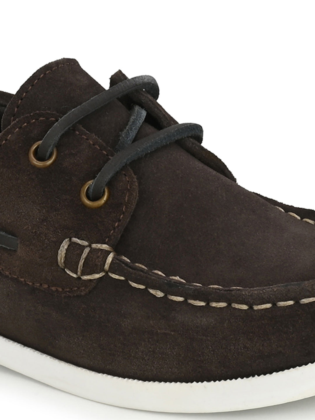 CARLO ROMANO by Wasan Shoes Boys/Girls Genuine Suede Leather lace Up Shoes