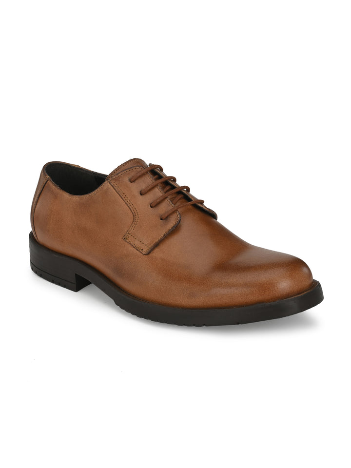 Men's Burnish Genuine Leather Formal lace-up Shoes
