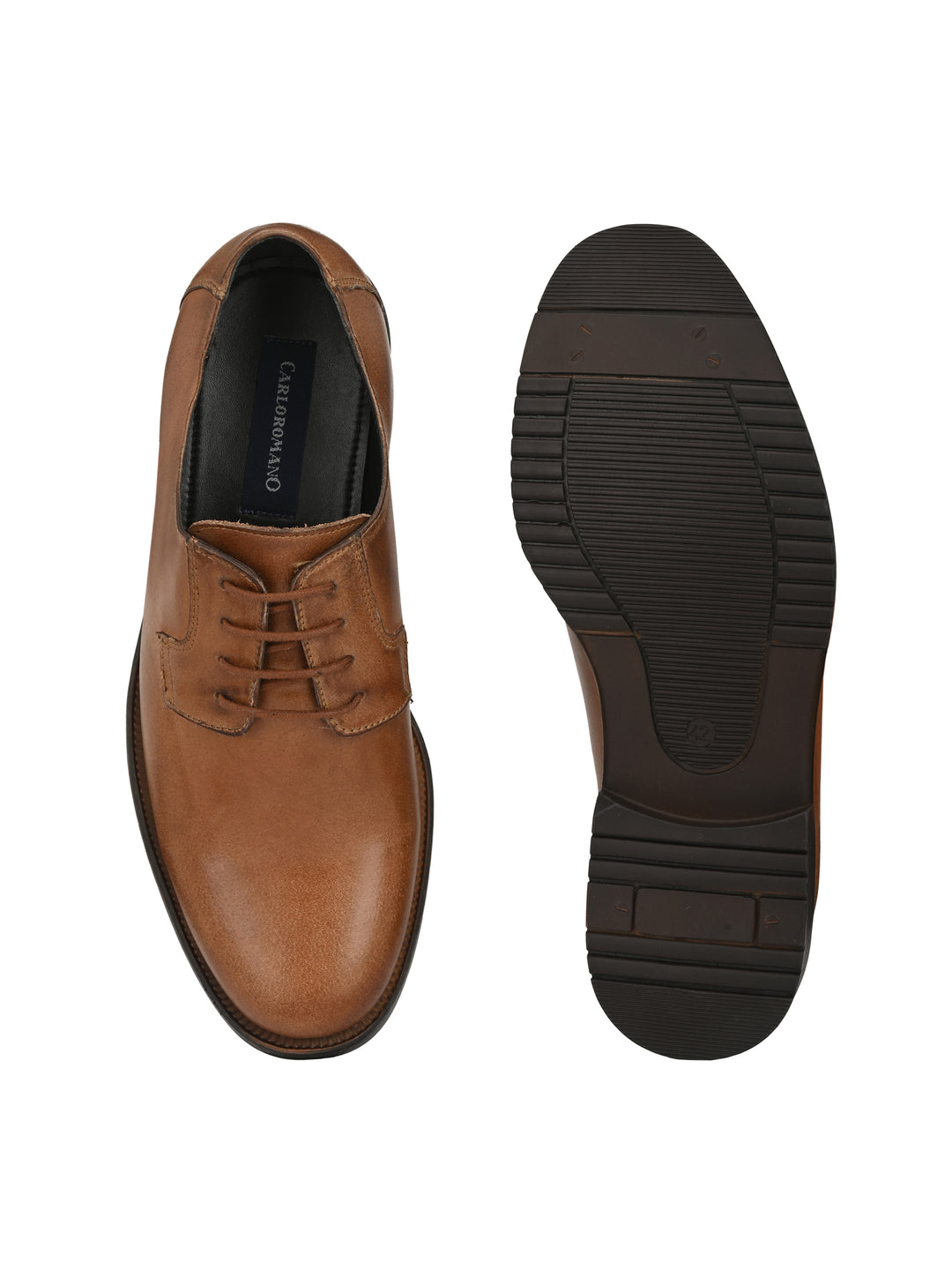 Men's Burnish Genuine Leather Formal lace-up Shoes